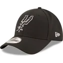 sort-justerbar-curved-kasket-9forty-the-league-fra-san-antonio-spurs-nba-fra-new-era