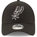 shapka-izvita-cherna-reguliruema-9forty-the-league-na-san-antonio-spurs-nba-ot-new-era