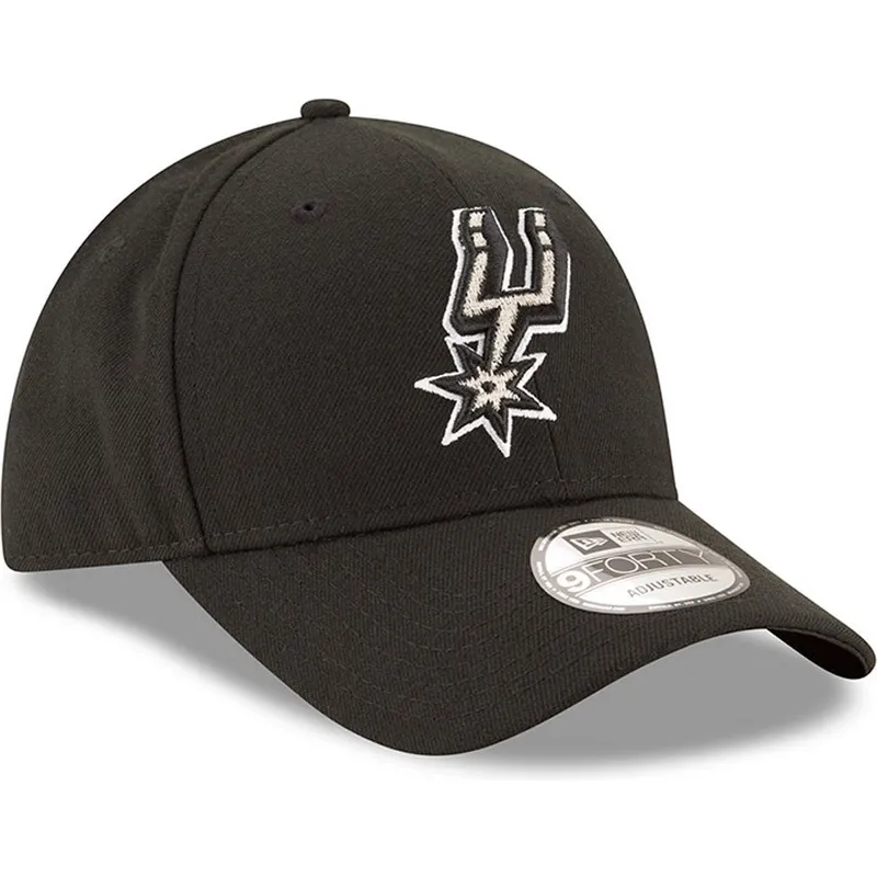 cherna-izvita-reguliruema-shapka-9forty-the-league-na-san-antonio-spurs-nba-ot-new-era