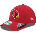 rote-verstellbare-curved-cap-9forty-the-league-der-arizona-cardinals-nfl-von-new-era