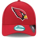 shapka-izvita-chervena-reguliruema-9forty-the-league-na-arizona-cardinals-nfl-ot-new-era