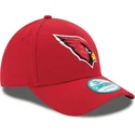 shapka-izvita-chervena-reguliruema-9forty-the-league-na-arizona-cardinals-nfl-ot-new-era