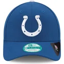 casquette-courbee-bleue-ajustable-9forty-the-league-indianapolis-colts-nfl-new-era