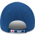casquette-courbee-bleue-ajustable-9forty-the-league-indianapolis-colts-nfl-new-era