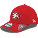 shapka-izvita-chervena-reguliruem-9forty-the-league-na-san-francisco-49ers-nfl-ot-new-era