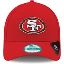 shapka-izvita-chervena-reguliruem-9forty-the-league-na-san-francisco-49ers-nfl-ot-new-era