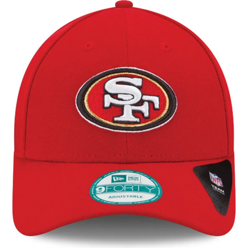 shapka-izvita-chervena-reguliruem-9forty-the-league-na-san-francisco-49ers-nfl-ot-new-era