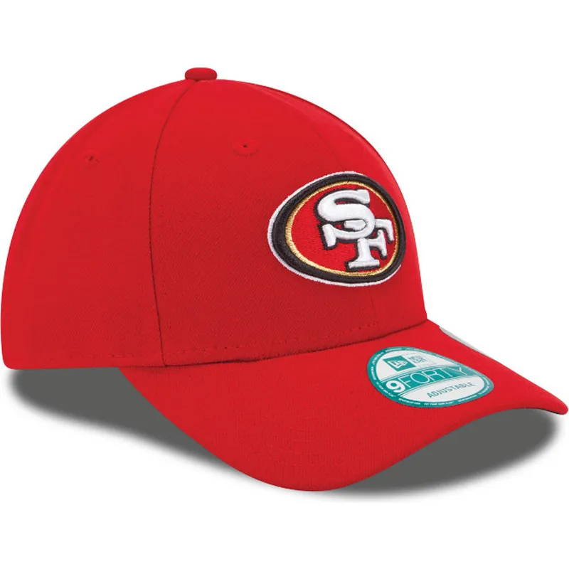shapka-izvita-chervena-reguliruem-9forty-the-league-na-san-francisco-49ers-nfl-ot-new-era