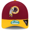 shapka-izvita-chervena-reguliruema-9forty-the-league-na-washington-commanders-nfl-ot-new-era
