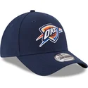 gorra-curva-azul-marino-ajustable-9forty-the-league-de-oklahoma-city-thunder-nba-de-new-era