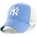 shapka-izvita-traker-sinya-snapbek-za-deca-na-new-york-yankees-mlb-ot-47-brand