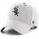 shapka-izvita-siv-reguliruem-na-chicago-white-sox-mlb-ot-47-brand