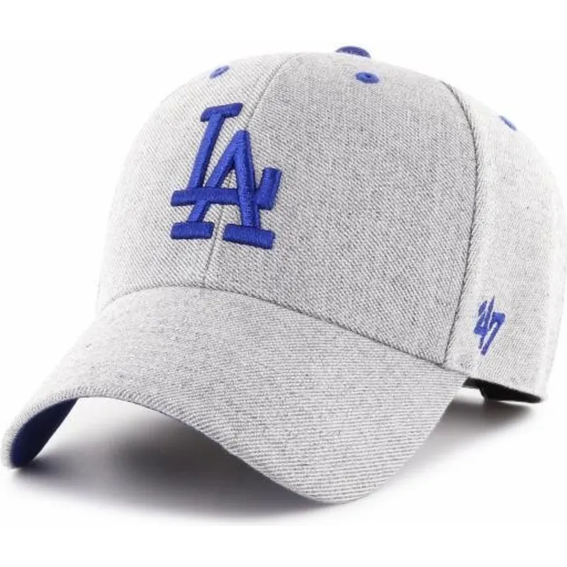 shapka-izvita-siv-reguliruem-na-los-angeles-dodgers-mlb-ot-47-brand