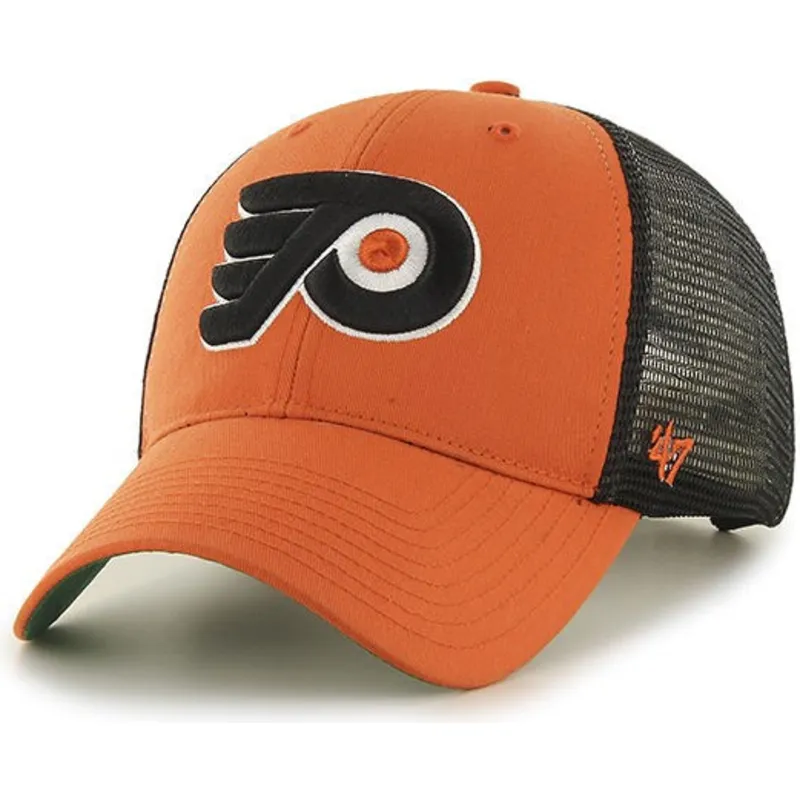 shapka-izvita-traker-oranzhev-snapbek-na-philadelphia-flyers-nhl-ot-47-brand shapka-izvita-traker-oranzhev-snapbek-na-philadelphia-flyers-nhl-ot-47-brand