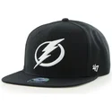 shapka-ploska-cherna-snapbek-na-tampa-bay-lightning-nhl-ot-47-brand