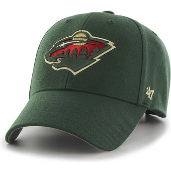 shapka-izvita-zelena-reguliruema-na-minnesota-wild-nhl-ot-47-brand