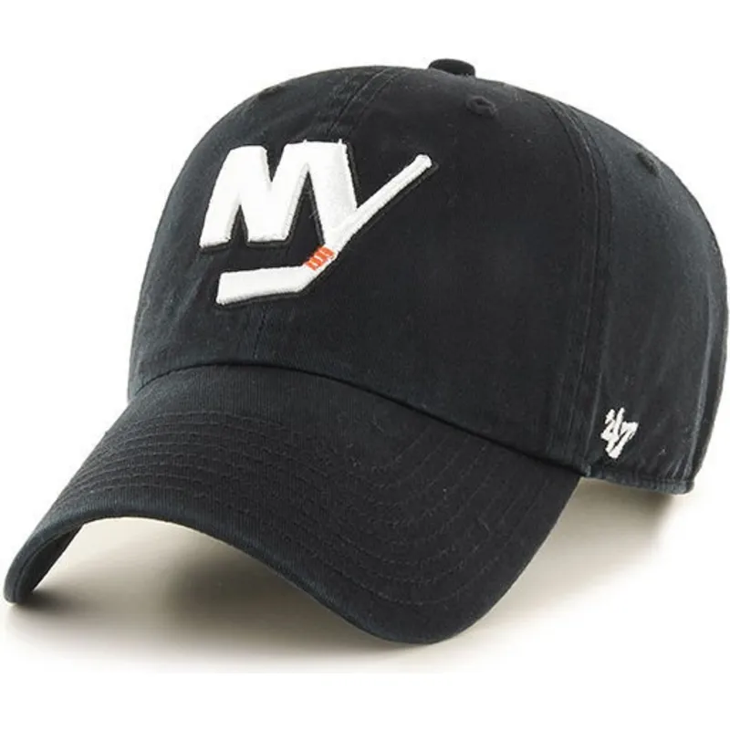 shapka-izvita-cherna-reguliruem-na-new-york-islanders-nhl-ot-47-brand