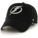 casquette-courbee-noire-columbus-blue-jackets-nhl-clean-up-47-brand