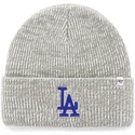 graue-los-angeles-dodgers-mlb-cuff-knit-brain-freeze-mutze-von-47-brand