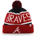 shapka-pompon-chervena-na-atlanta-braves-mlb-ot-47-brand