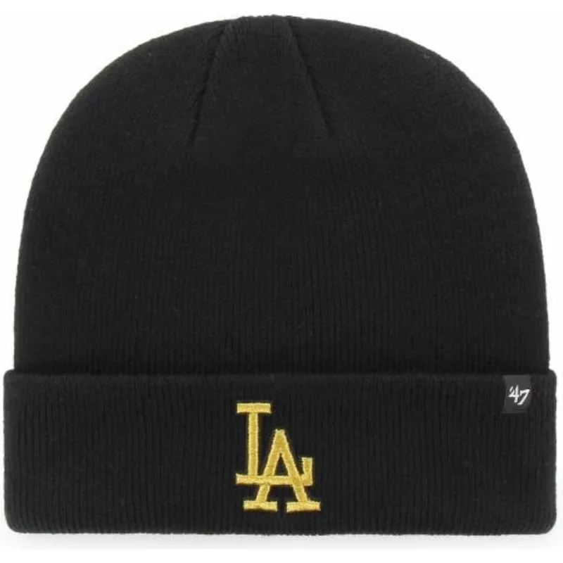 shapka-cherna-oro-na-los-angeles-dodgers-mlb-ot-47-brand