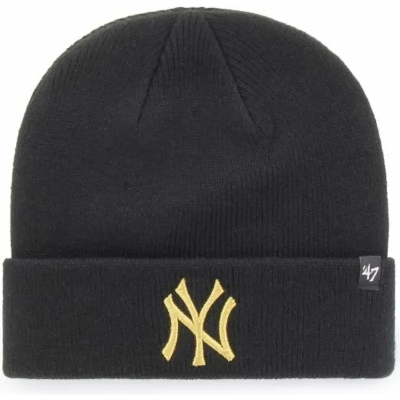 shapka-cherna-oro-na-new-york-yankees-mlb-ot-47-brand