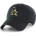 shapka-izvita-cherna-reguliruem-na-los-angeles-dodgers-mlb-ot-47-brand