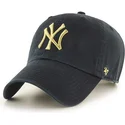 shapka-izvita-cherna-reguliruem-oro-na-new-york-yankees-mlb-ot-47-brand