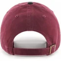 shapka-izvita-chervena-reguliruem-na-new-york-yankees-mlb-ot-47-brand