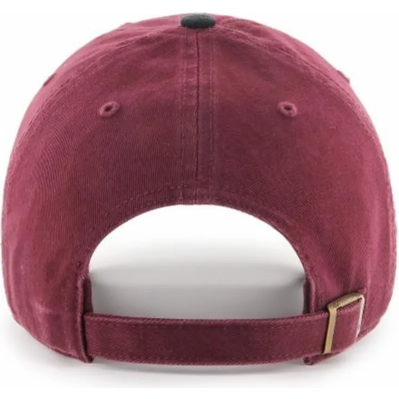 shapka-izvita-chervena-reguliruem-na-new-york-yankees-mlb-ot-47-brand