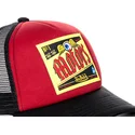 shapka-izvita-traker-chervena-snapbek-ber02-ot-von-dutch