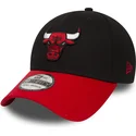 shapka-izvita-cherna-prilepnala-39thirty-black-base-na-chicago-bulls-nba-ot-new-era