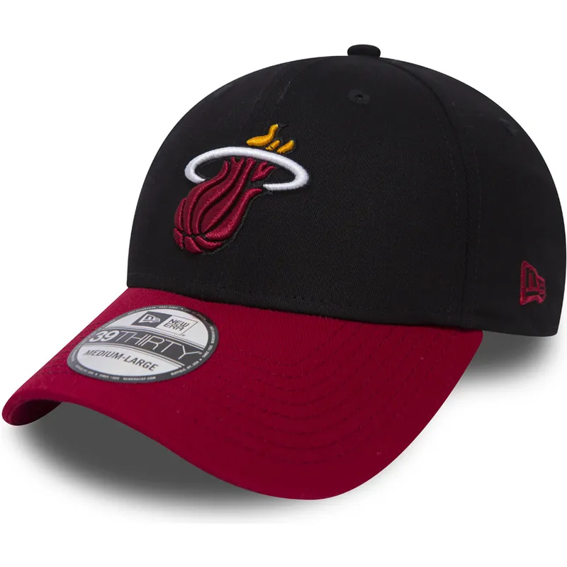 shapka-izvita-cherna-prilepnala-39thirty-black-base-na-miami-heat-nba-ot-new-era