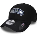 new-era-curved-brim-39thirty-black-coll-seattle-seahawks-nfl-fitted-cap-schwarz