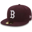 shapka-ploska-violetka-prilepnala-59fifty-seasonal-heather-na-boston-red-sox-mlb-ot-new-era