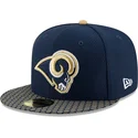 gorra-plana-azul-ajustada-59fifty-sideline-de-los-angeles-rams-nfl-de-new-era