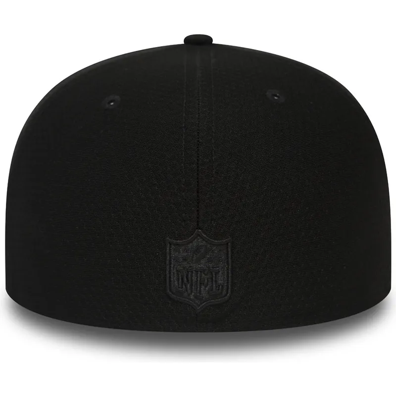 gorra-plana-negra-ajustada-59fifty-black-coll-de-new-england-patriots-nfl-de-new-era