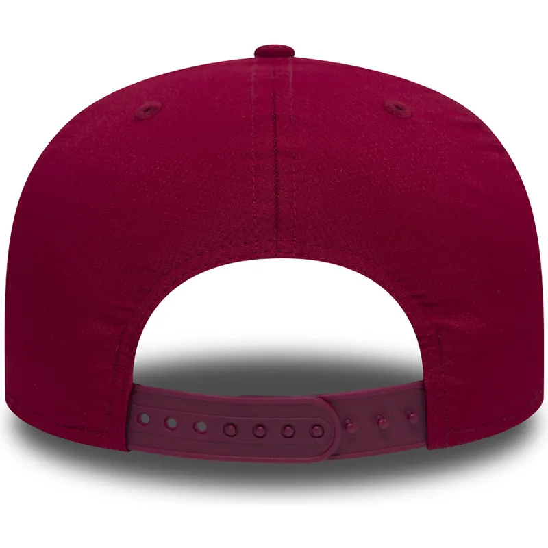 shapka-ploska-chervena-snapbek-9fifty-nano-ripstop-na-boston-red-sox-mlb-ot-new-era