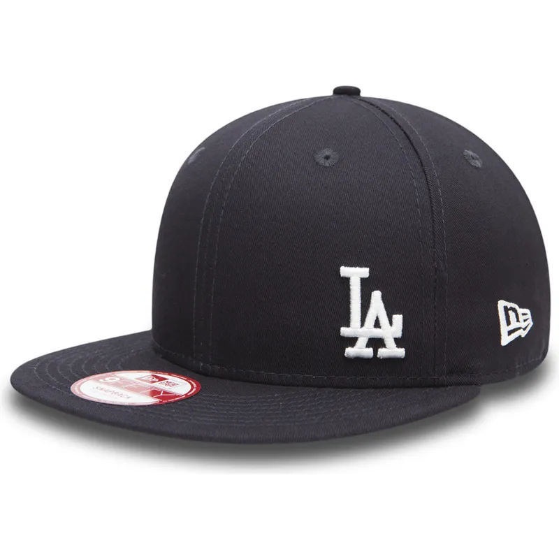 shapka-ploska-tmnosin-snapbek-9fifty-flawless-na-los-angeles-dodgers-mlb-ot-new-era