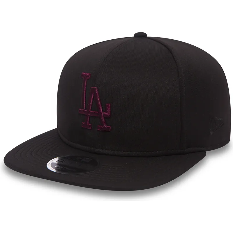 shapka-ploska-cherna-snapbek-9fifty-jersey-tech-na-los-angeles-dodgers-mlb-ot-new-era