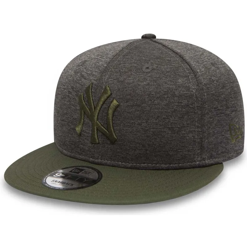 shapka-ploska-siv-snapbek-9fifty-heather-jersey-na-new-york-yankees-mlb-ot-new-era