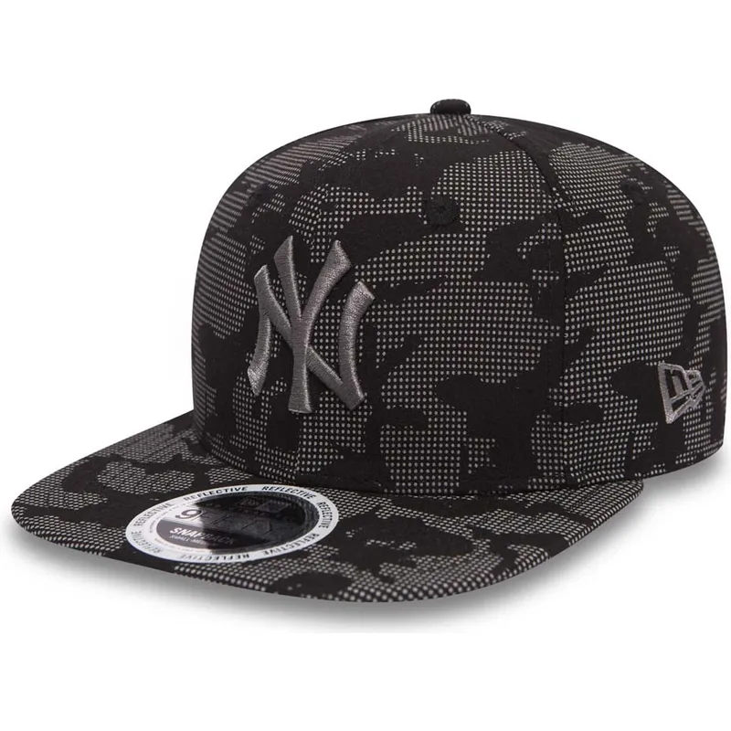 shapka-ploska-cherna-snapbek-9fifty-night-time-reflective-na-new-york-yankees-mlb-ot-new-era