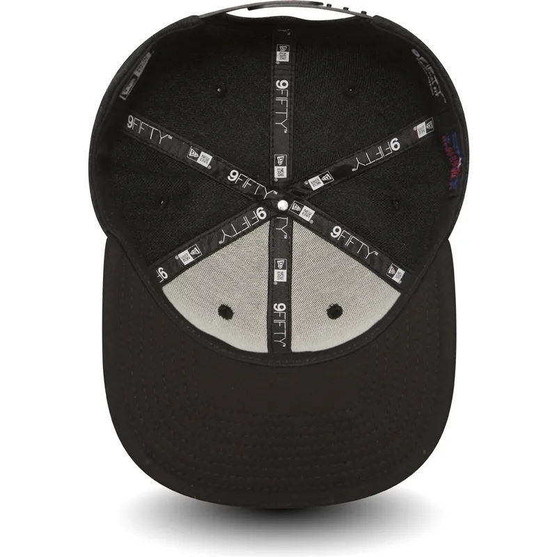 shapka-ploska-cherna-snapbek-9fifty-seasonal-heather-na-new-york-yankees-mlb-ot-new-era
