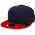 shapka-ploska-tmnosin-snapbek-9fifty-diamond-era-essential-na-oakland-athletics-mlb-ot-new-era