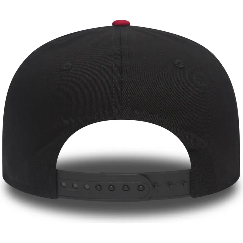 shapka-ploska-cherna-snapbek-9fifty-na-chicago-bulls-nba-ot-new-era