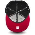 shapka-ploska-cherna-snapbek-9fifty-na-chicago-bulls-nba-ot-new-era