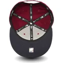 shapka-ploska-chervena-snapbek-9fifty-na-cleveland-cavaliers-nba-ot-new-era