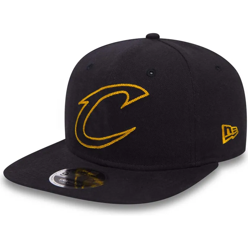 shapka-ploska-tmnosin-snapbek-9fifty-chain-stitch-na-cleveland-cavaliers-nba-ot-new-era
