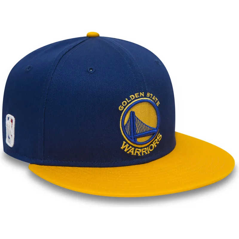 shapka-ploska-sinya-snapbek-9fifty-na-golden-state-warriors-nba-ot-new-era