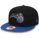 gorra-plana-negra-y-azul-snapback-9fifty-de-orlando-magic-nba-de-new-era